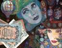 Бумажные деньги. Иллюстрация для календаря «История бумаги»